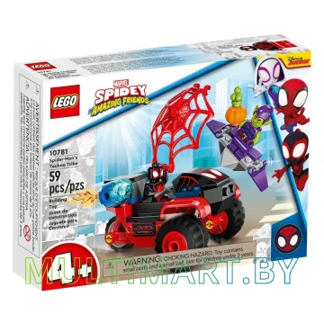 Конструктор LEGO Marvel Spiderman 10781 Майлз Моралес: техно-трайк Человека-Паука